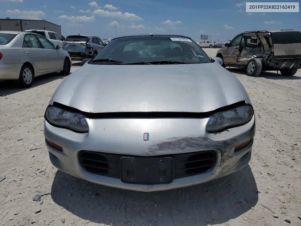 2002 Chevrolet Camaro VIN: 2G1FP22K822162419 Lot: 61102854