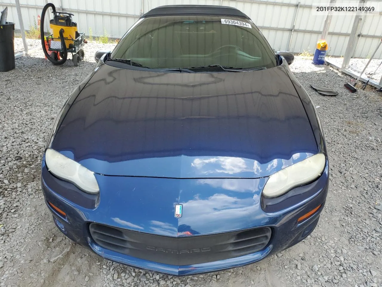 2G1FP32K122149369 2002 Chevrolet Camaro