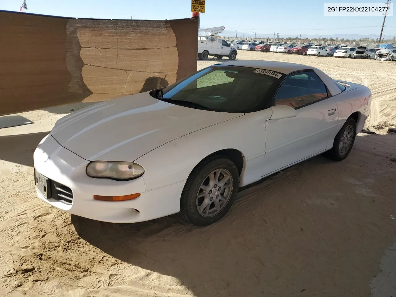 2002 Chevrolet Camaro VIN: 2G1FP22KX22104277 Lot: 73241054