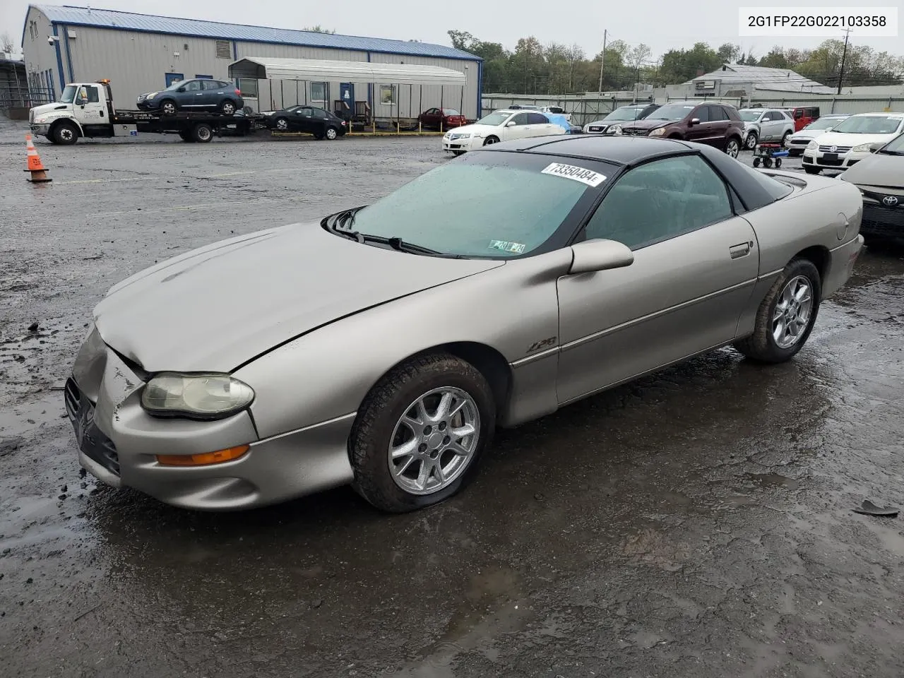 2002 Chevrolet Camaro Z28 VIN: 2G1FP22G022103358 Lot: 73350484