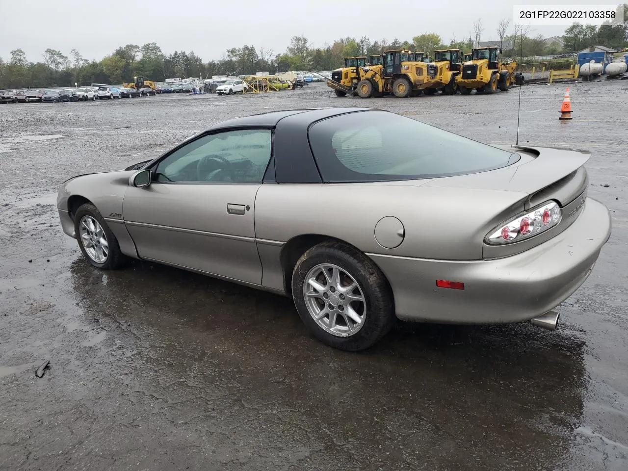 2002 Chevrolet Camaro Z28 VIN: 2G1FP22G022103358 Lot: 73350484