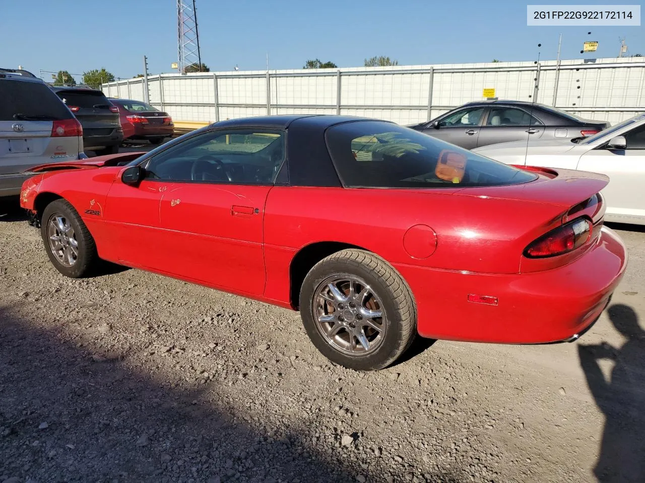 2002 Chevrolet Camaro Z28 VIN: 2G1FP22G922172114 Lot: 73561954