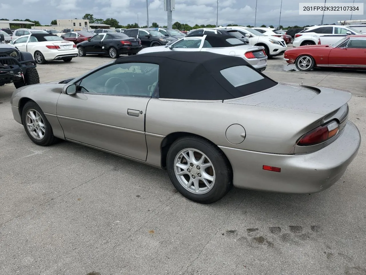 2002 Chevrolet Camaro VIN: 2G1FP32K322107334 Lot: 74818084