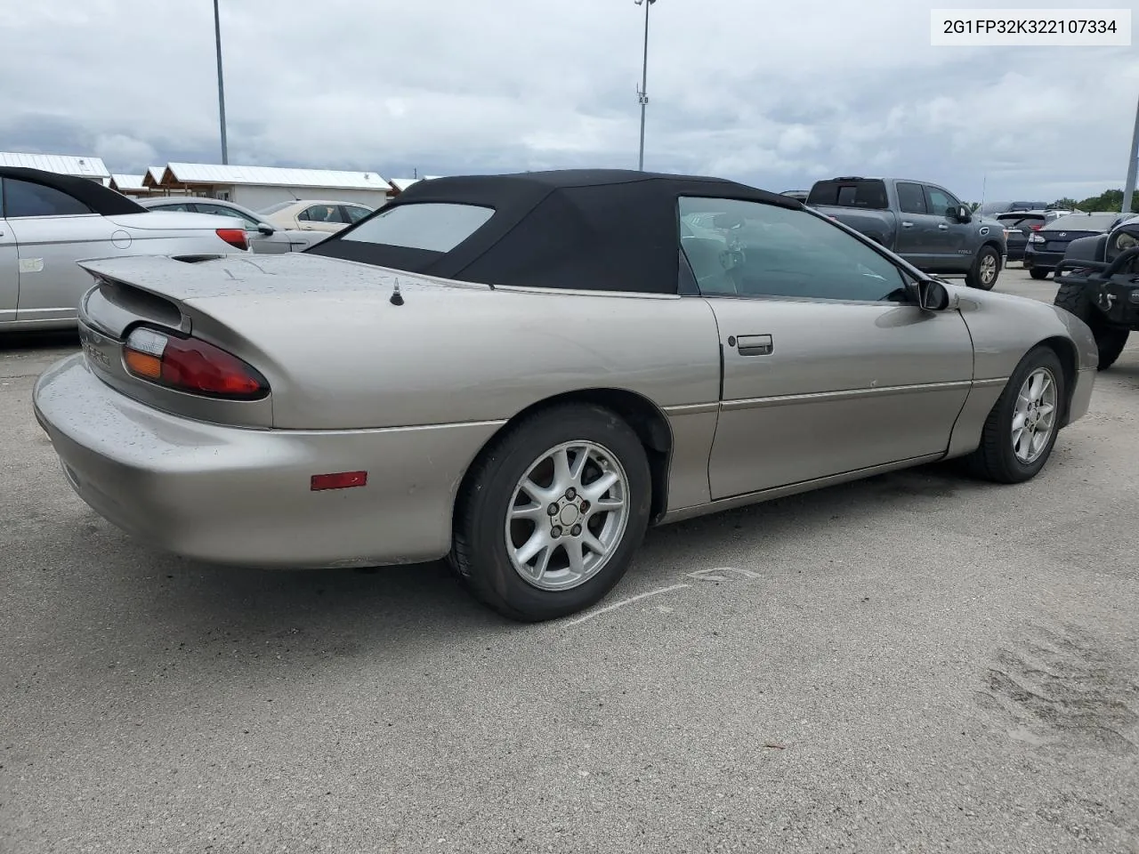 2002 Chevrolet Camaro VIN: 2G1FP32K322107334 Lot: 74818084