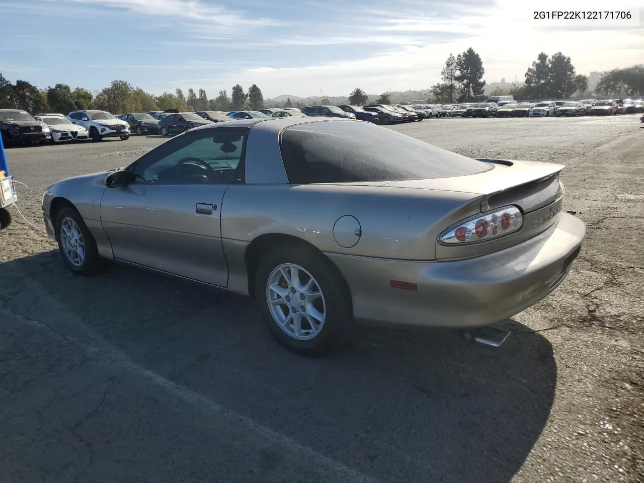 2002 Chevrolet Camaro VIN: 2G1FP22K122171706 Lot: 75329474