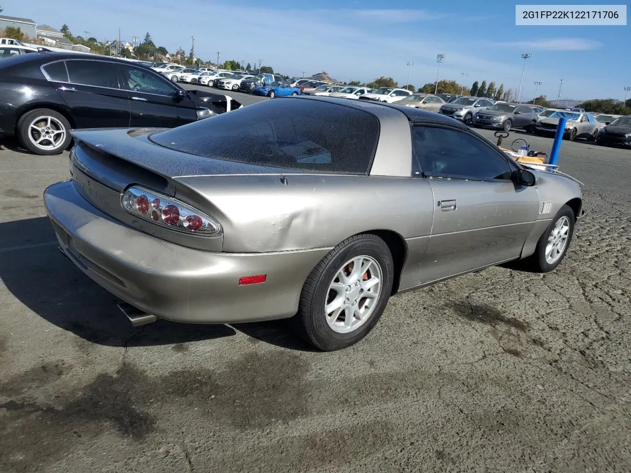 2002 Chevrolet Camaro VIN: 2G1FP22K122171706 Lot: 75329474