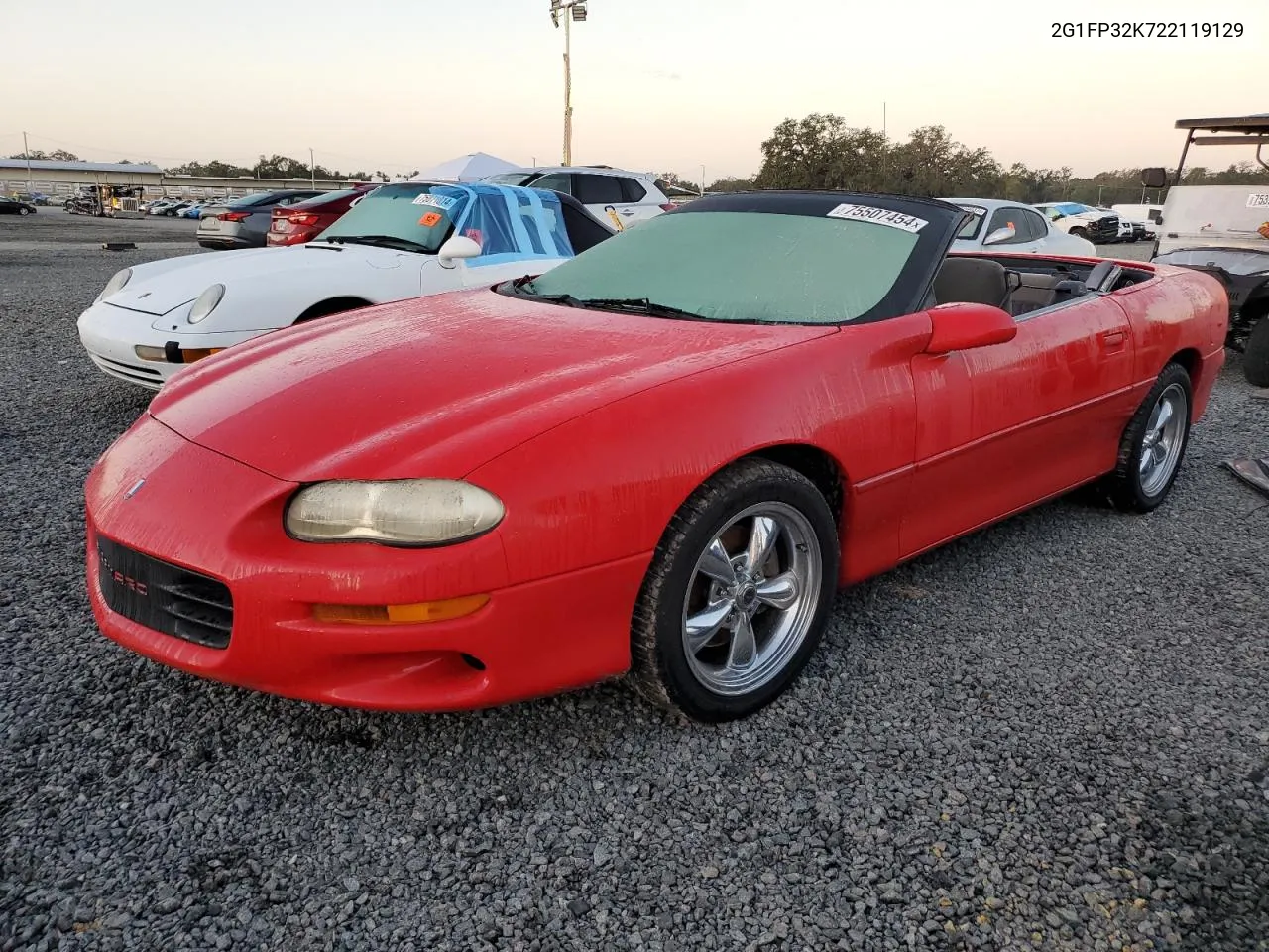 2002 Chevrolet Camaro VIN: 2G1FP32K722119129 Lot: 75507454