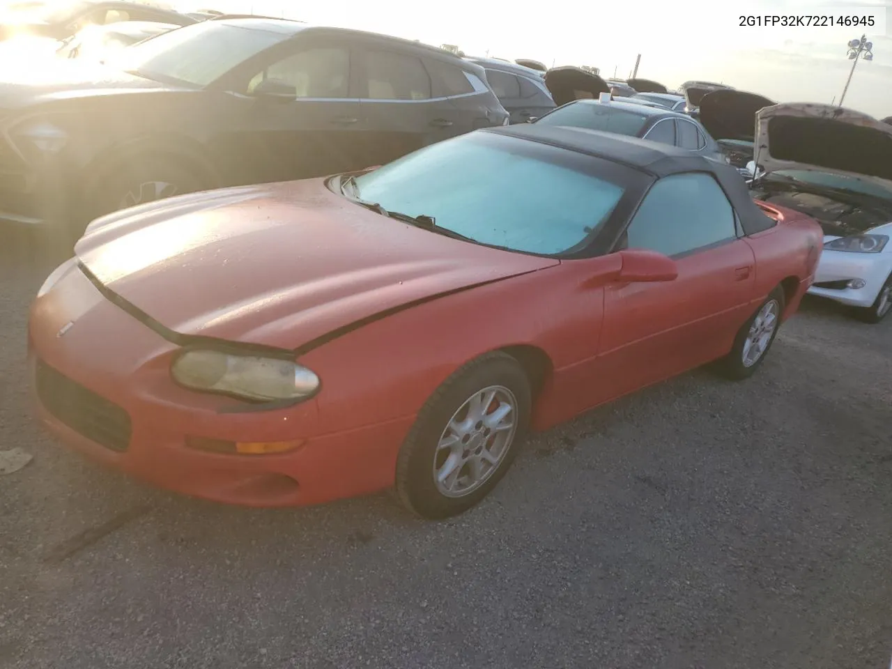 2002 Chevrolet Camaro VIN: 2G1FP32K722146945 Lot: 75728724