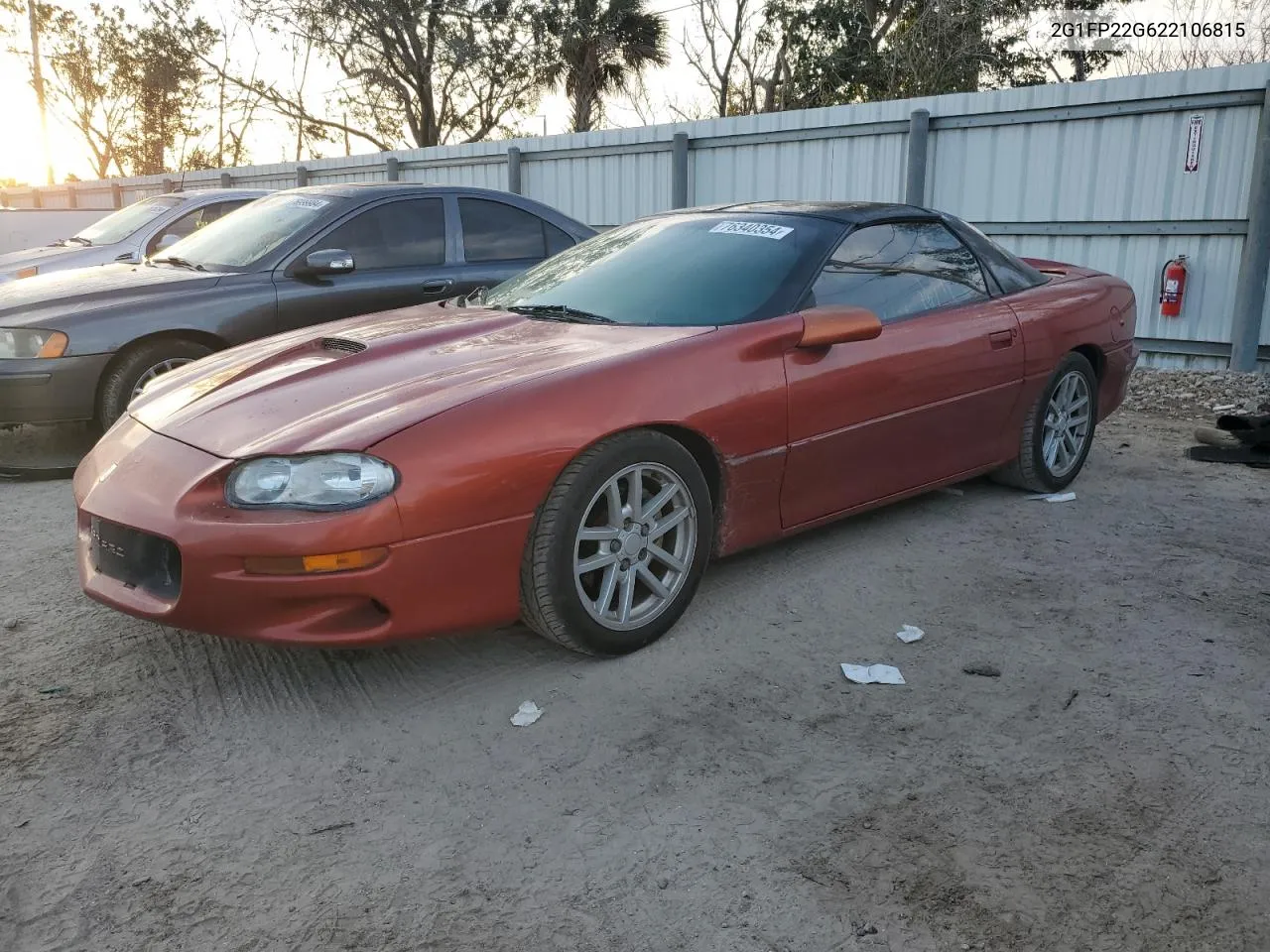 2002 Chevrolet Camaro Z28 VIN: 2G1FP22G622106815 Lot: 76340354