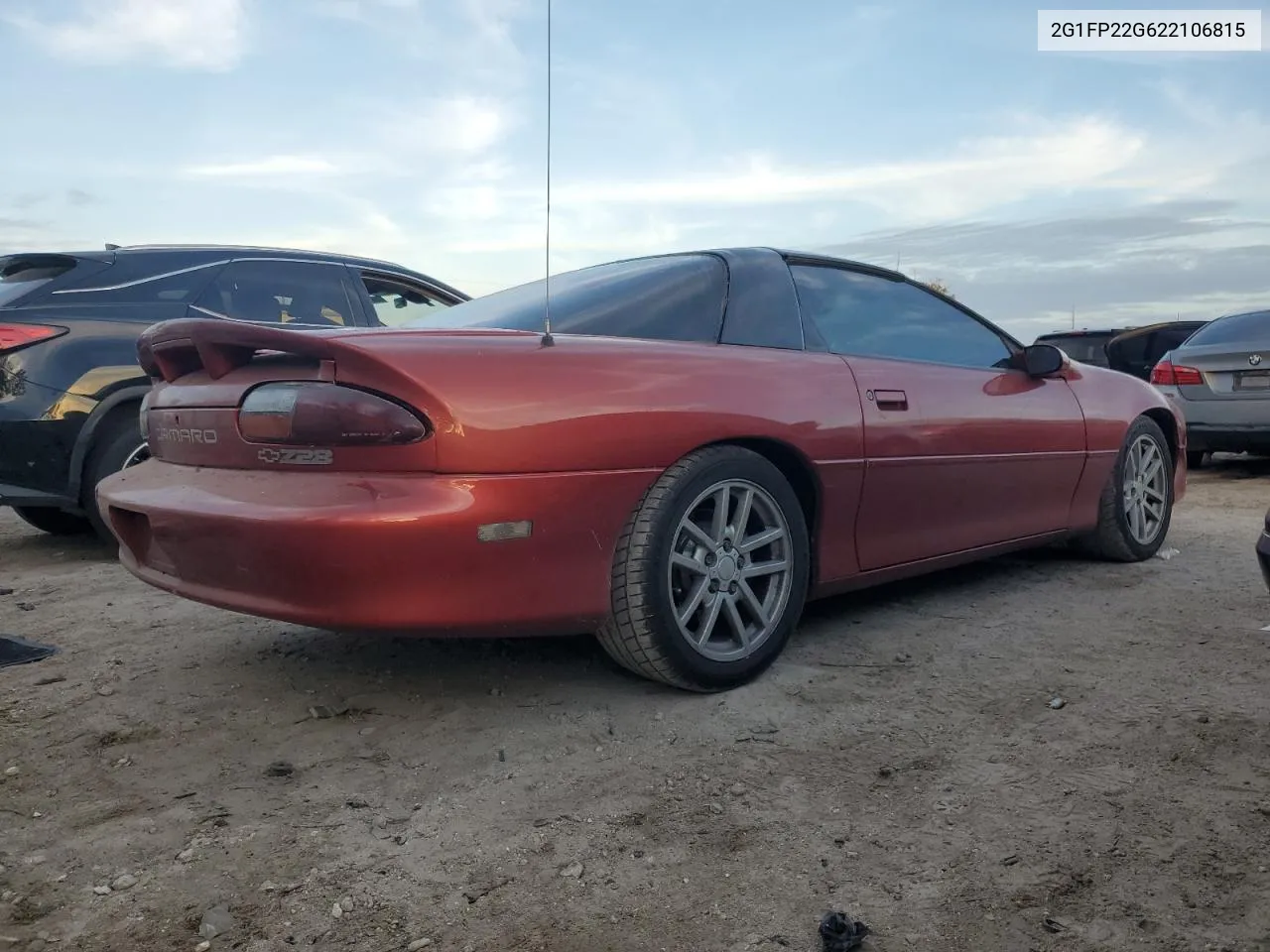 2002 Chevrolet Camaro Z28 VIN: 2G1FP22G622106815 Lot: 76340354