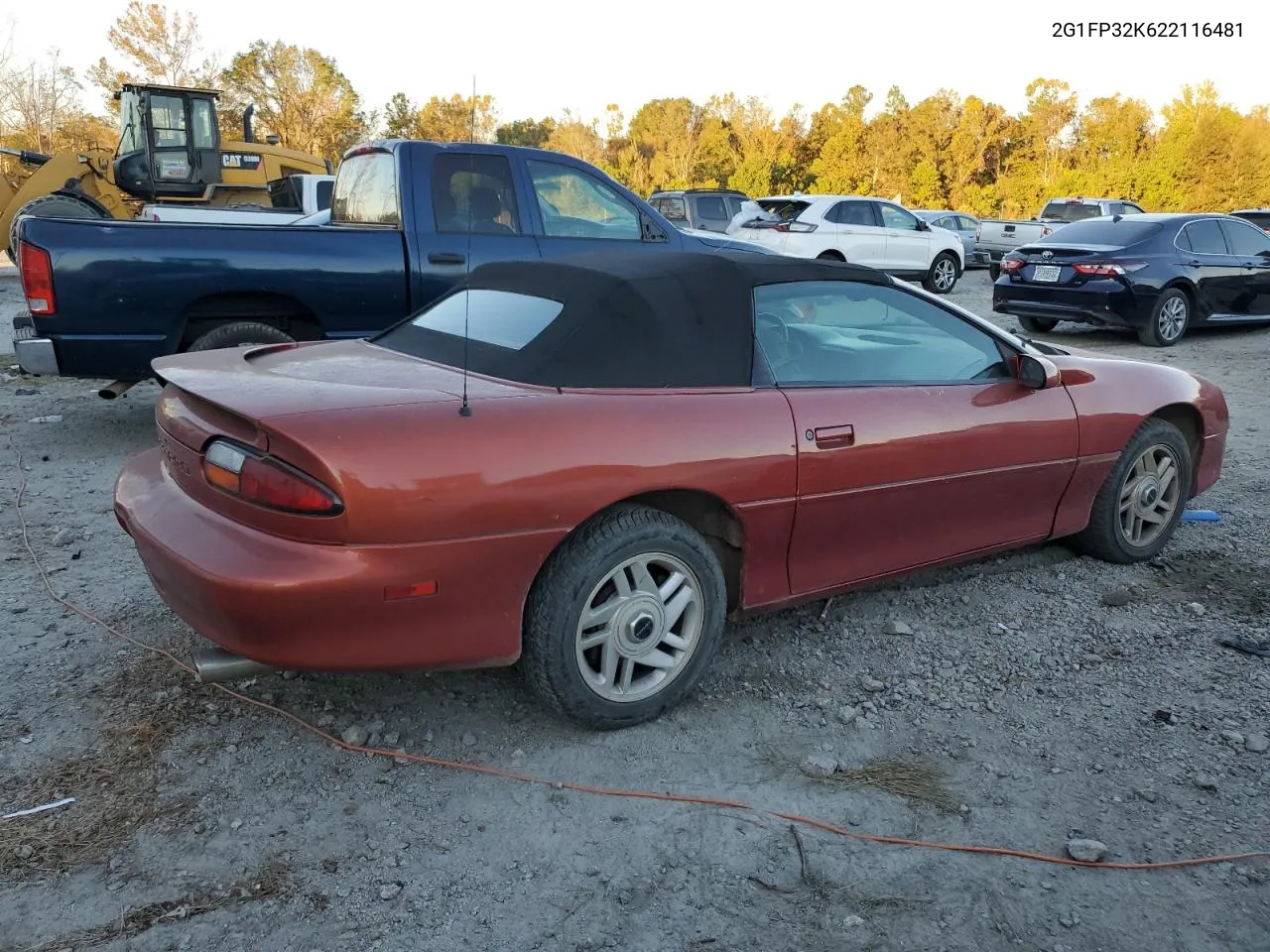 2002 Chevrolet Camaro VIN: 2G1FP32K622116481 Lot: 76357174