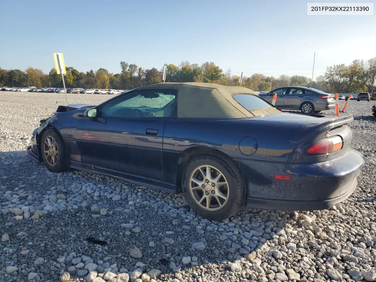 2002 Chevrolet Camaro VIN: 2G1FP32KX22113390 Lot: 76444024