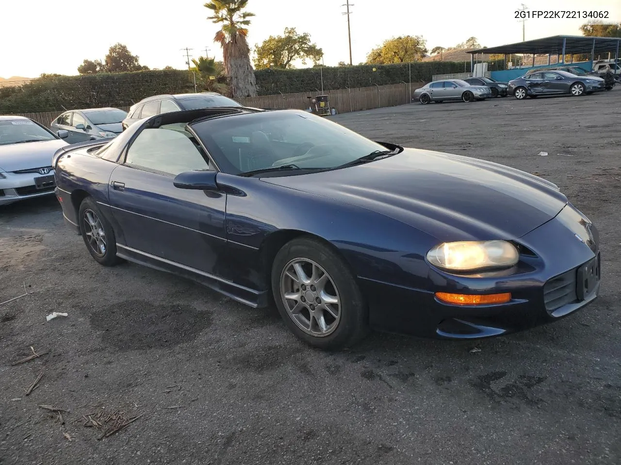 2002 Chevrolet Camaro VIN: 2G1FP22K722134062 Lot: 80292014