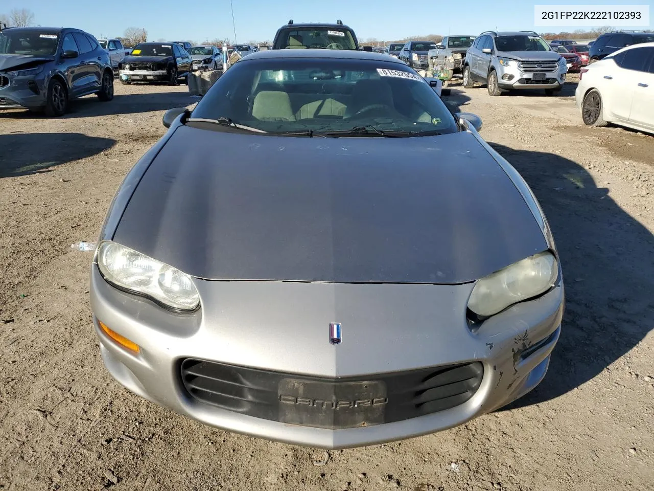 2002 Chevrolet Camaro VIN: 2G1FP22K222102393 Lot: 81532554