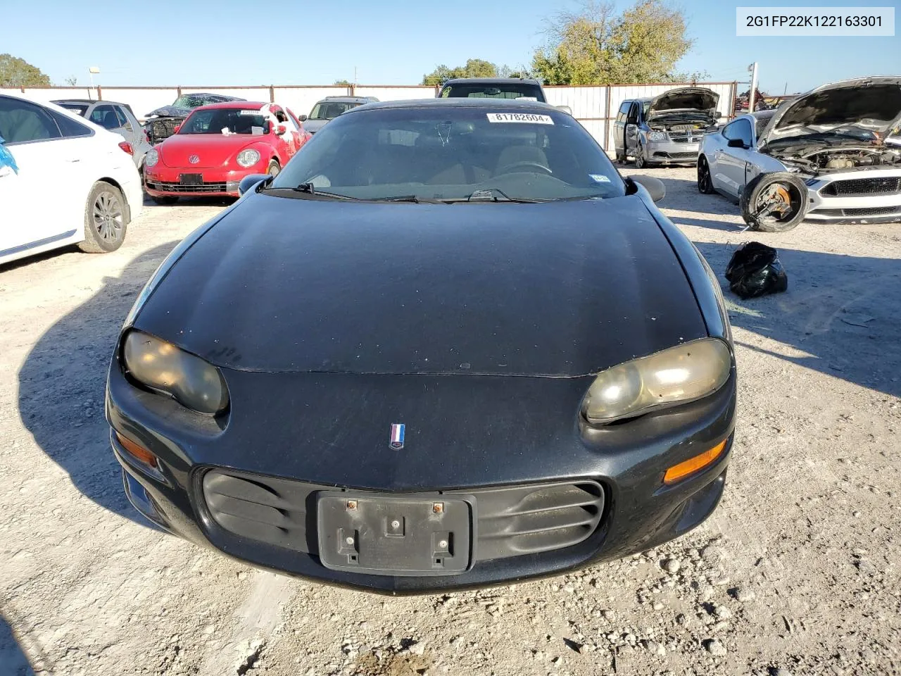 2002 Chevrolet Camaro VIN: 2G1FP22K122163301 Lot: 81782604