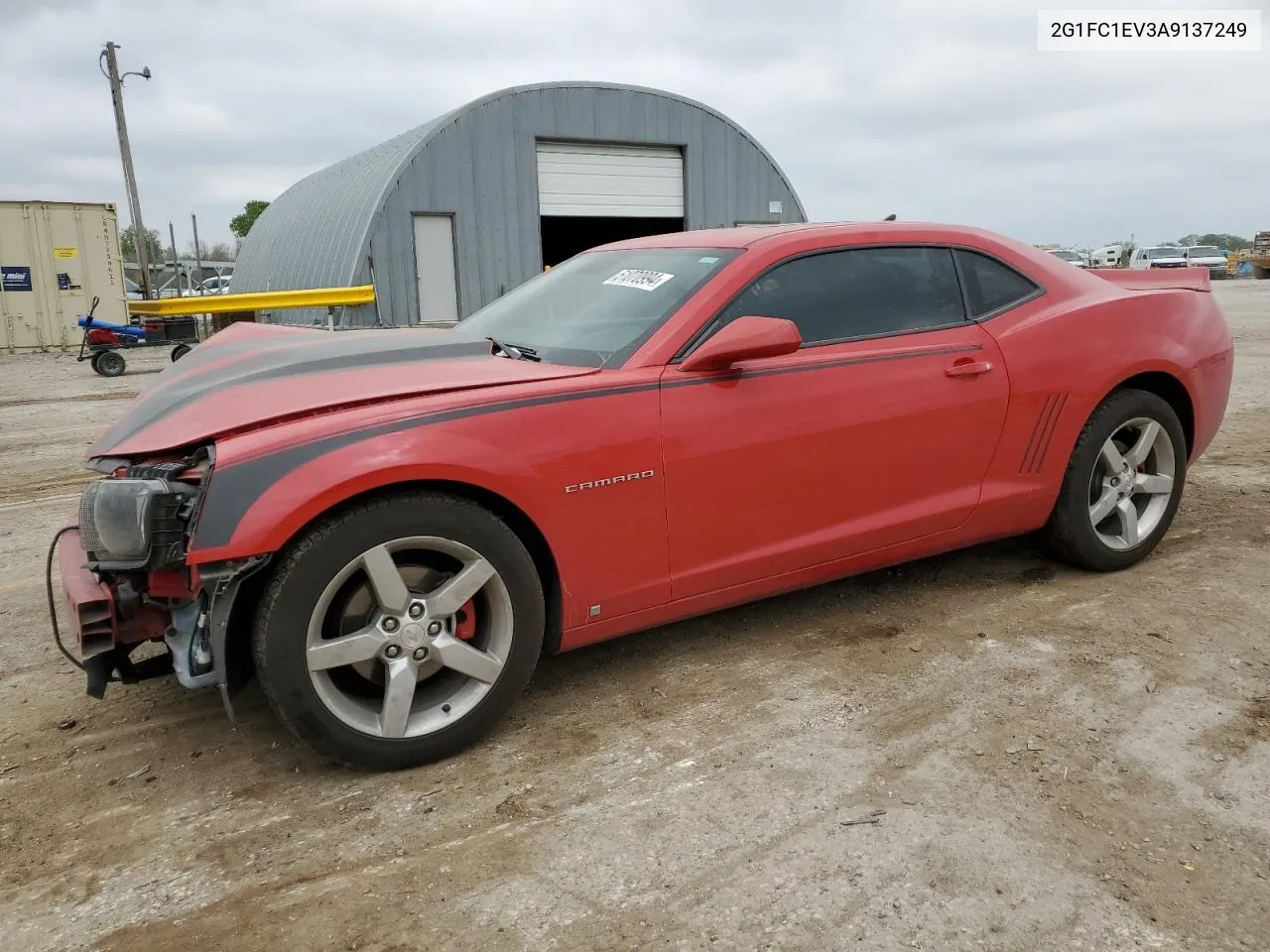 2010 Chevrolet Camaro Lt VIN: 2G1FC1EV3A9137249 Lot: 51070994