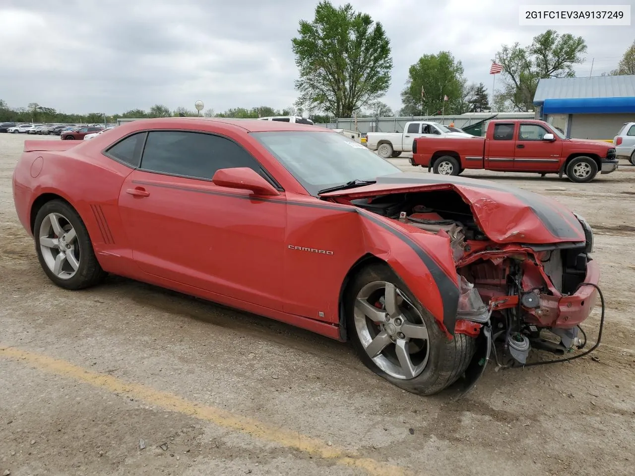 2010 Chevrolet Camaro Lt VIN: 2G1FC1EV3A9137249 Lot: 51070994