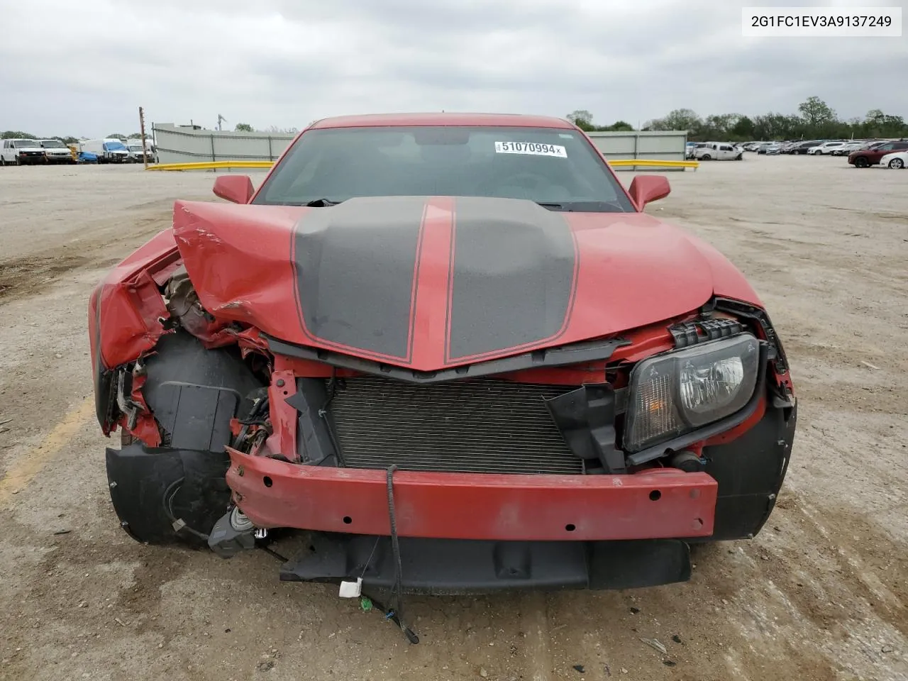 2010 Chevrolet Camaro Lt VIN: 2G1FC1EV3A9137249 Lot: 51070994