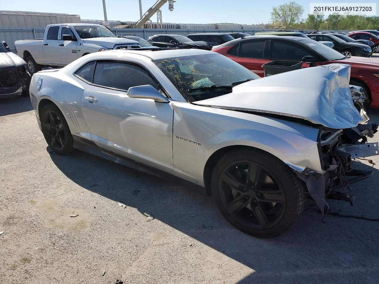 2G1FK1EJ6A9127203 2010 Chevrolet Camaro Ss