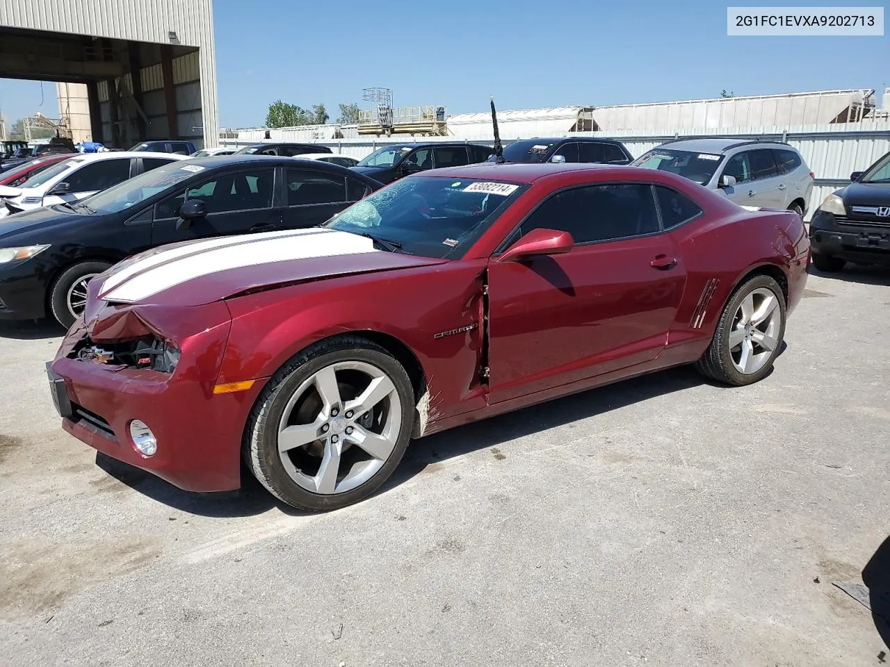 2010 Chevrolet Camaro Lt VIN: 2G1FC1EVXA9202713 Lot: 53082214