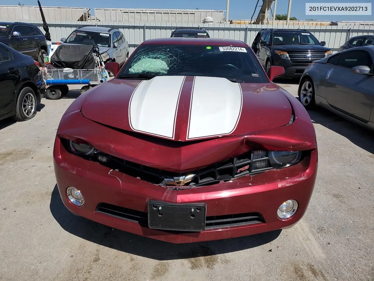 2010 Chevrolet Camaro Lt VIN: 2G1FC1EVXA9202713 Lot: 53082214