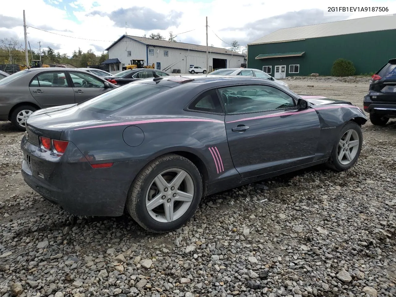 2G1FB1EV1A9187506 2010 Chevrolet Camaro Lt