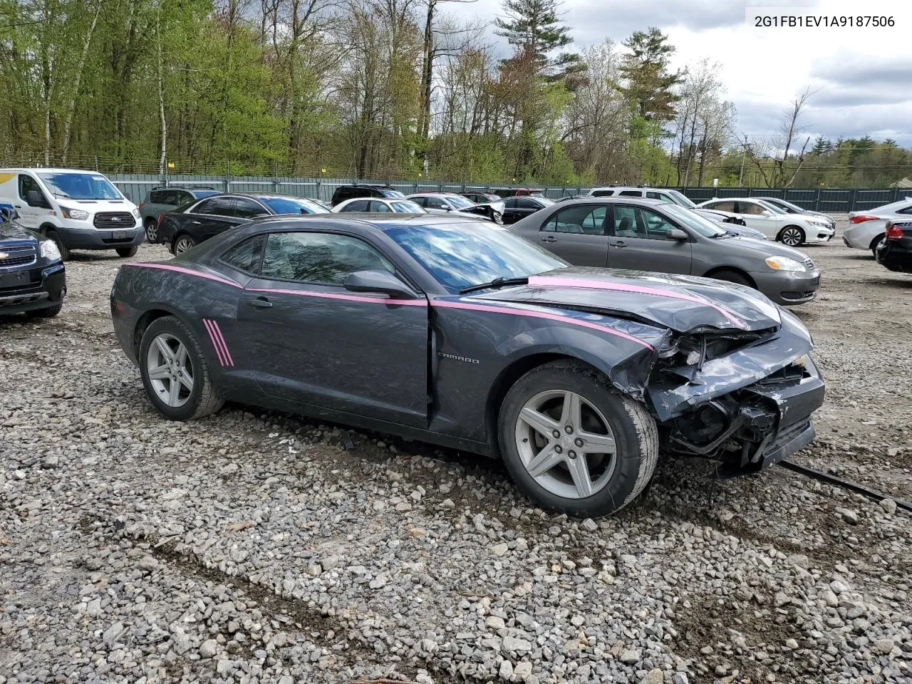 2G1FB1EV1A9187506 2010 Chevrolet Camaro Lt