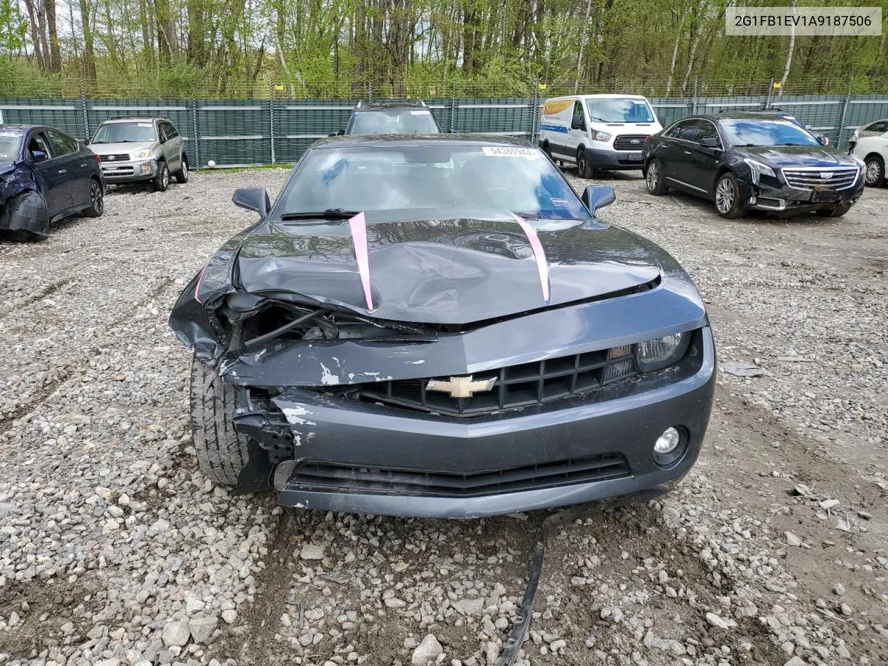 2G1FB1EV1A9187506 2010 Chevrolet Camaro Lt