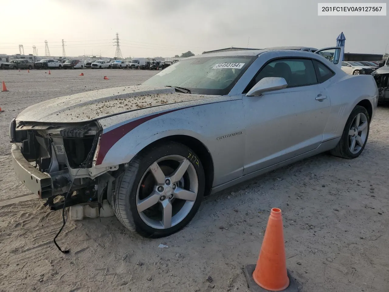 2010 Chevrolet Camaro Lt VIN: 2G1FC1EV0A9127567 Lot: 56493154