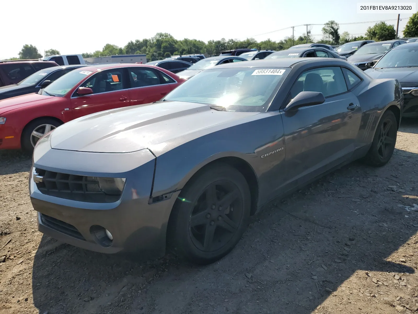 2010 Chevrolet Camaro Lt VIN: 2G1FB1EV8A9213020 Lot: 58831404