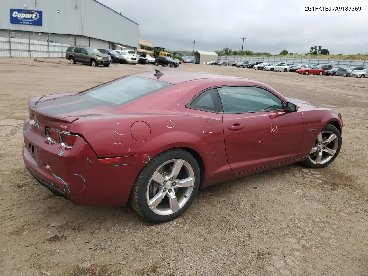 2010 Chevrolet Camaro Ss VIN: 2G1FK1EJ7A9187359 Lot: 59690664