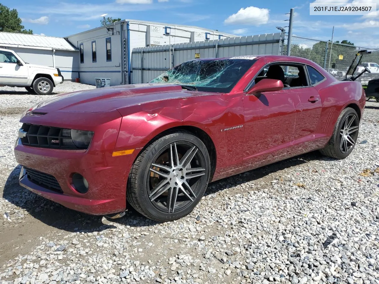 2G1FJ1EJ2A9204507 2010 Chevrolet Camaro Ss