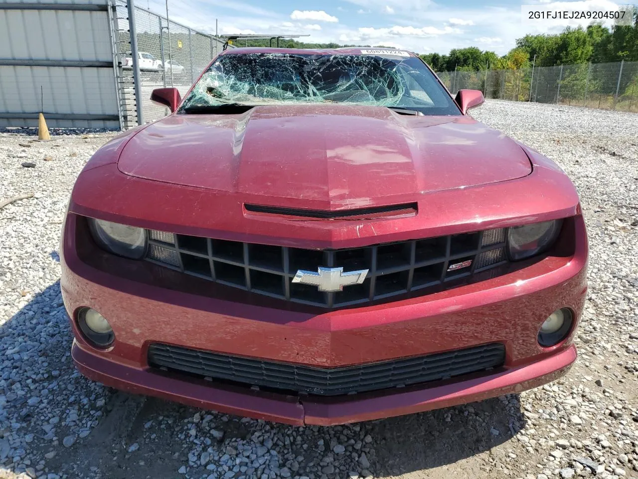 2G1FJ1EJ2A9204507 2010 Chevrolet Camaro Ss