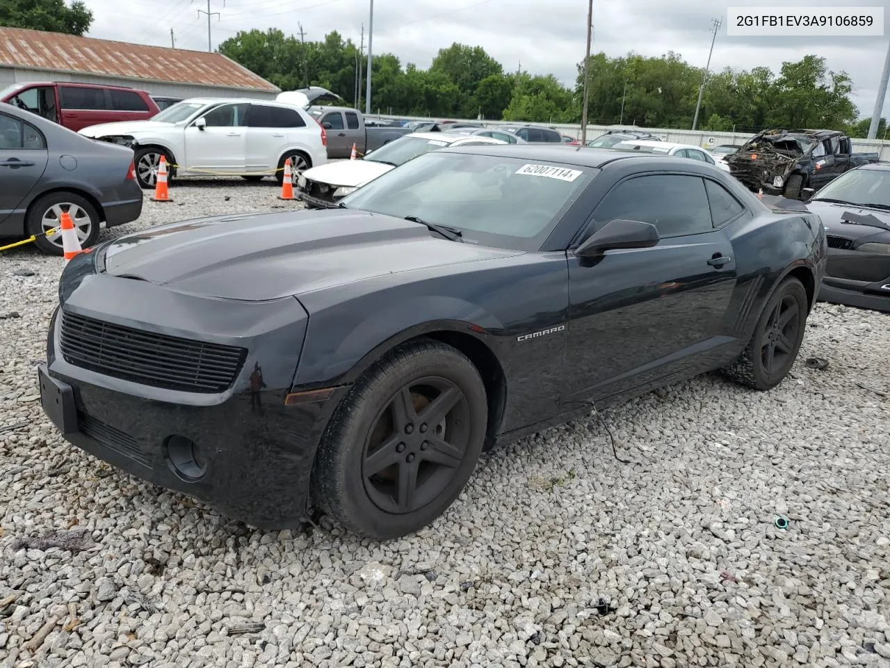 2010 Chevrolet Camaro Lt VIN: 2G1FB1EV3A9106859 Lot: 62007114