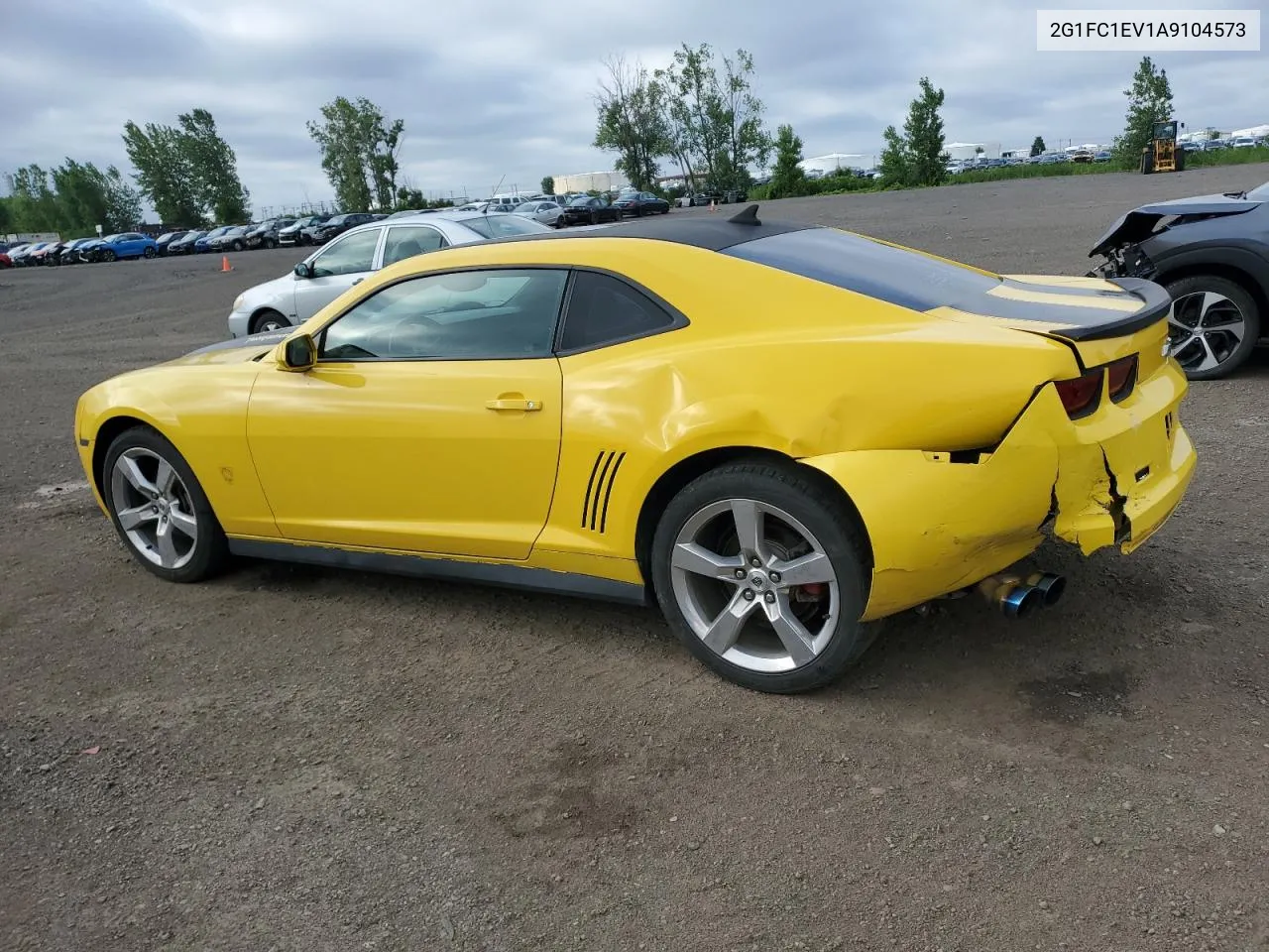 2010 Chevrolet Camaro Lt VIN: 2G1FC1EV1A9104573 Lot: 62257094