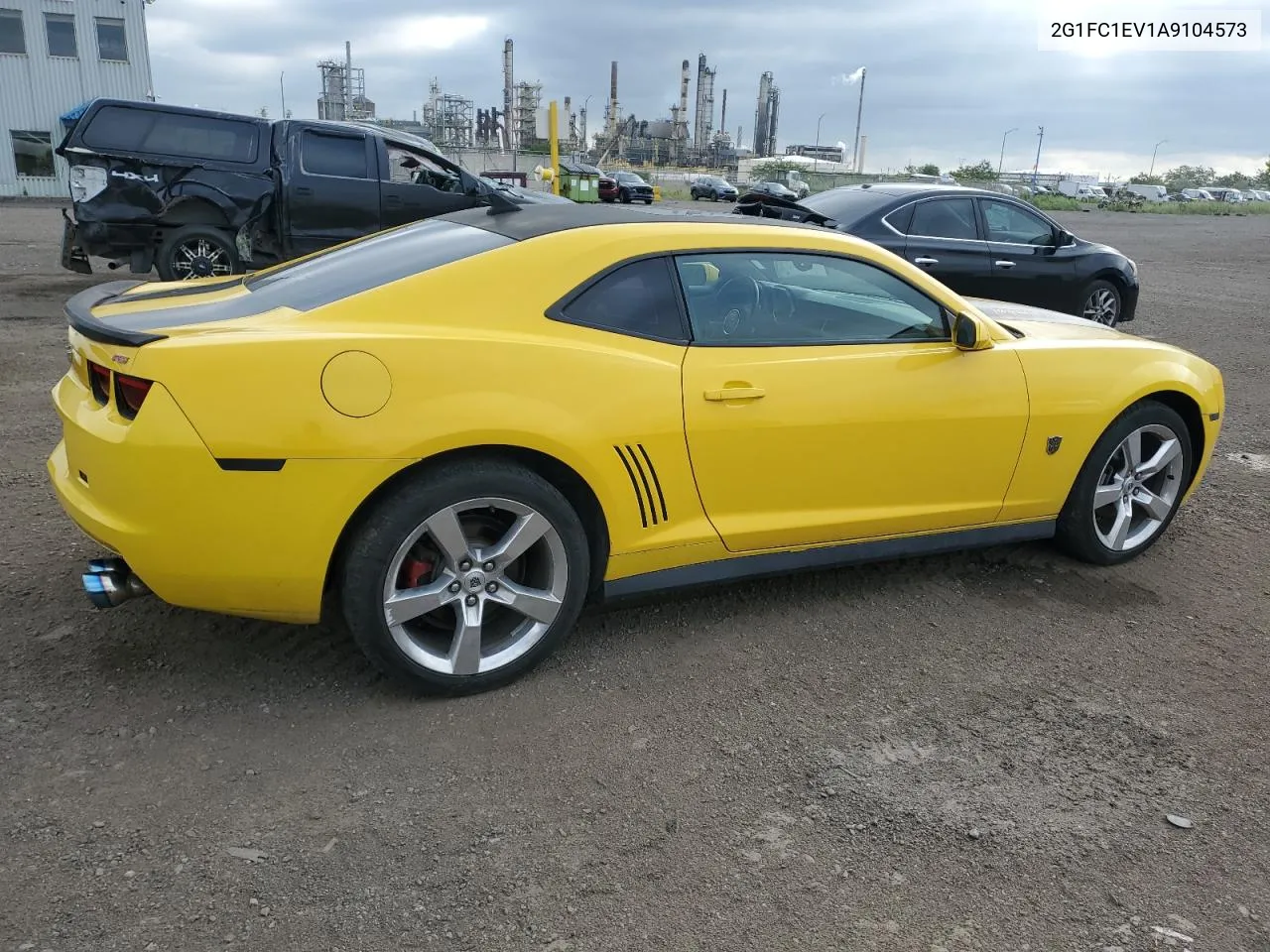 2010 Chevrolet Camaro Lt VIN: 2G1FC1EV1A9104573 Lot: 62257094