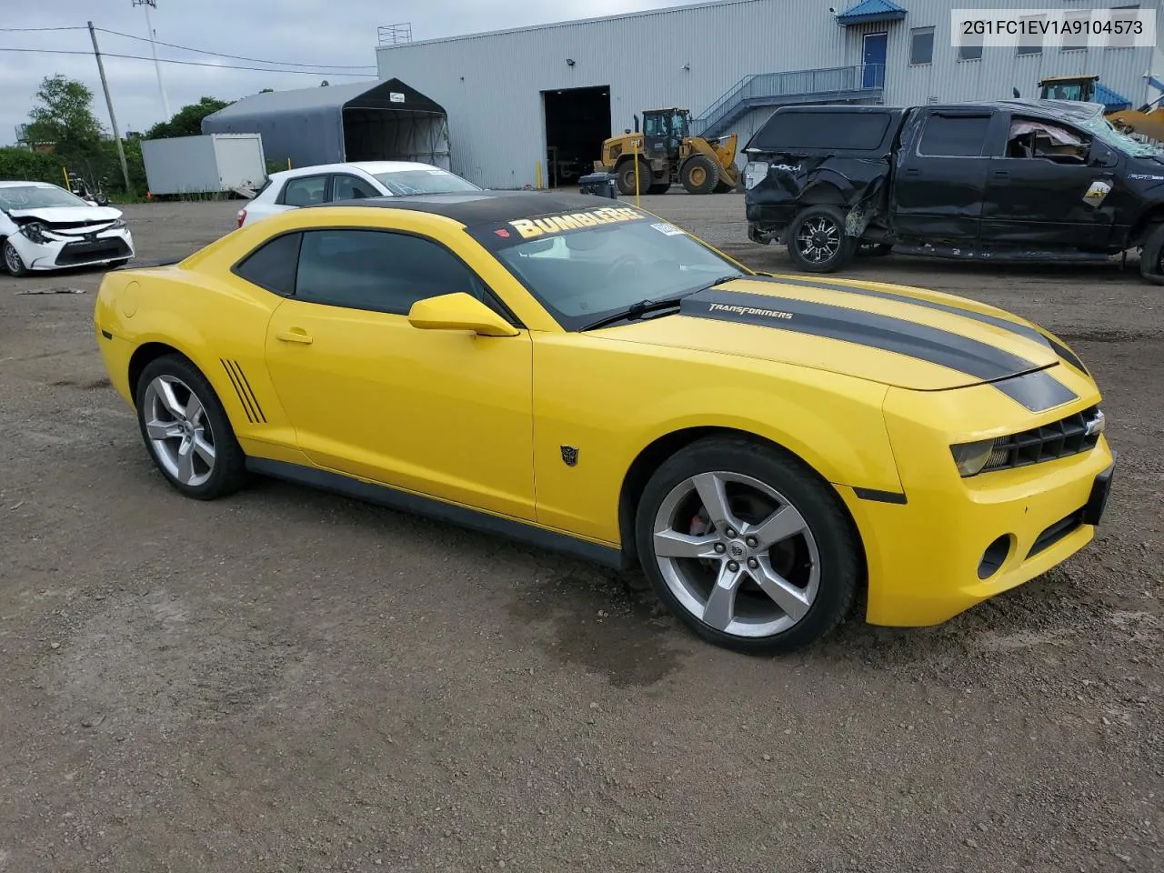 2010 Chevrolet Camaro Lt VIN: 2G1FC1EV1A9104573 Lot: 62257094