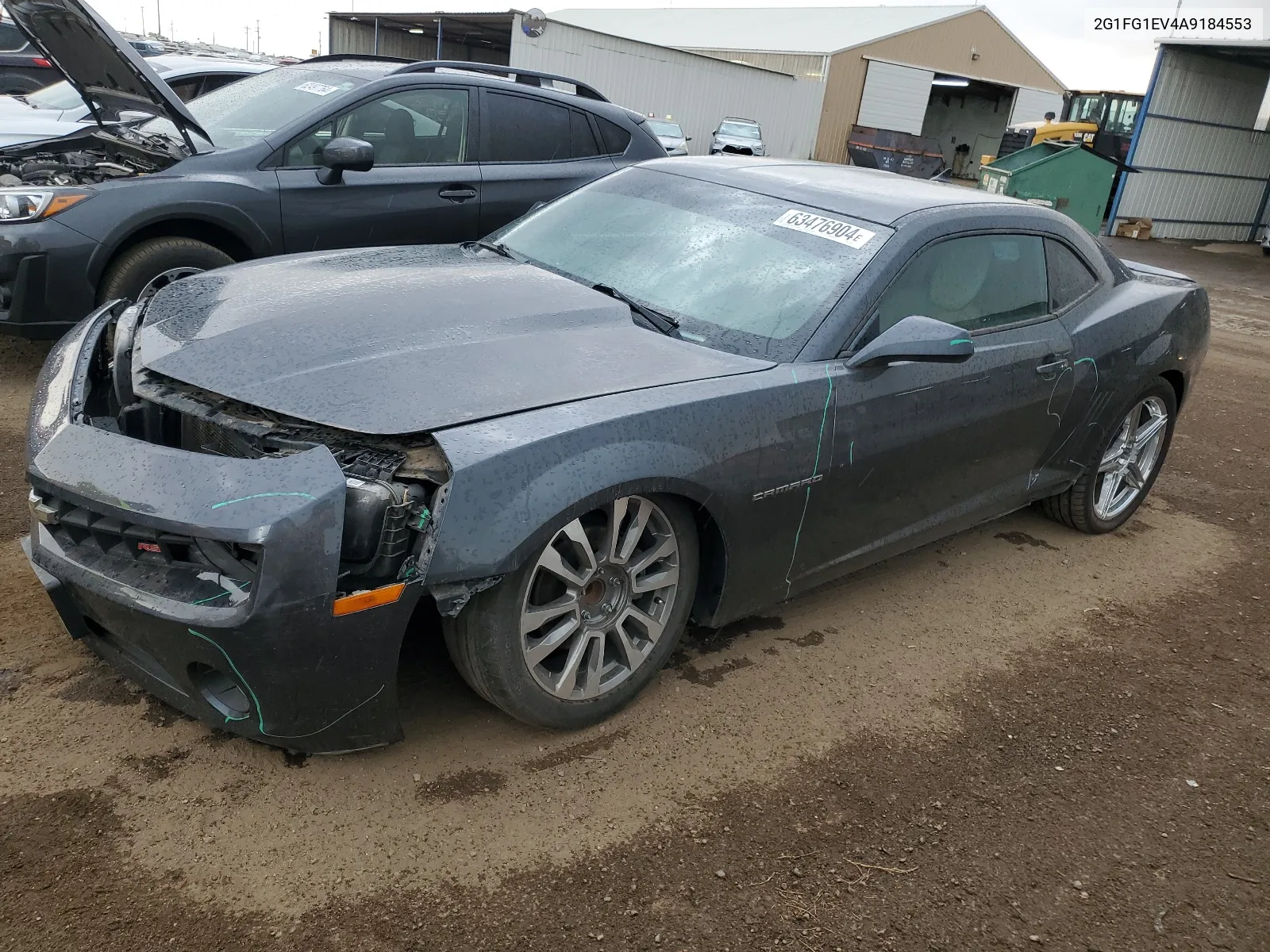 2G1FG1EV4A9184553 2010 Chevrolet Camaro Lt