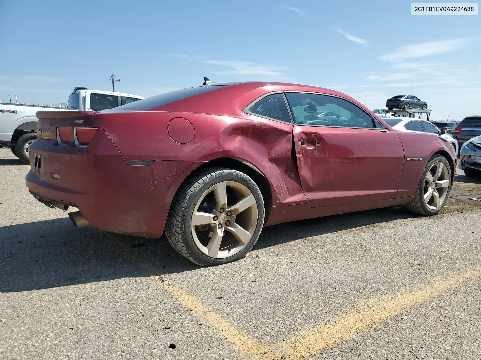 2010 Chevrolet Camaro Lt VIN: 2G1FB1EV0A9224688 Lot: 64833194