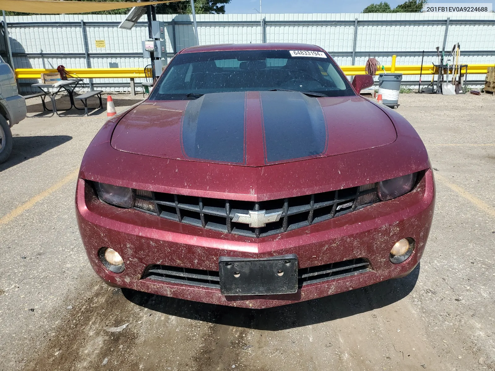 2010 Chevrolet Camaro Lt VIN: 2G1FB1EV0A9224688 Lot: 64833194