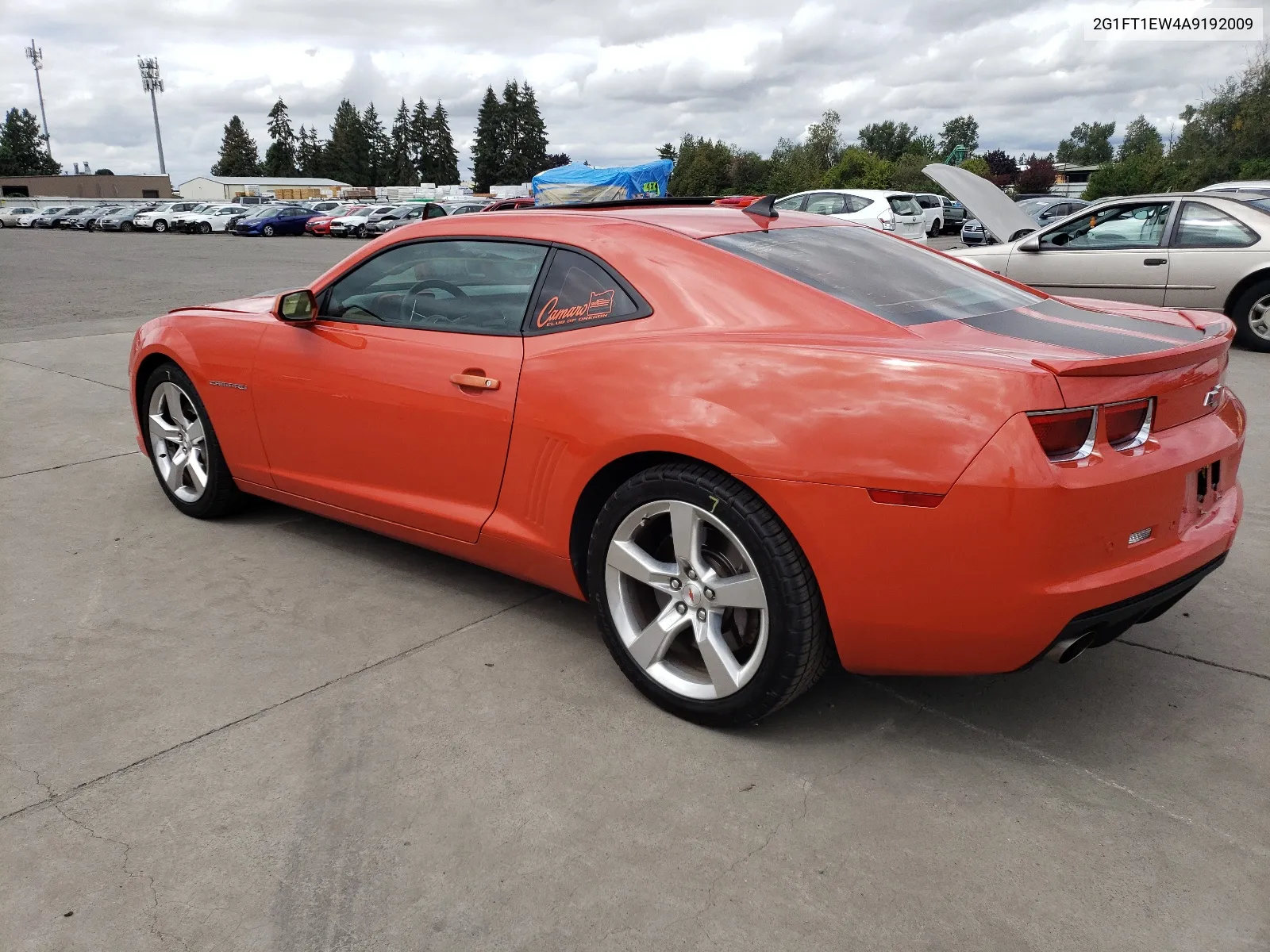 2010 Chevrolet Camaro Ss VIN: 2G1FT1EW4A9192009 Lot: 65373944