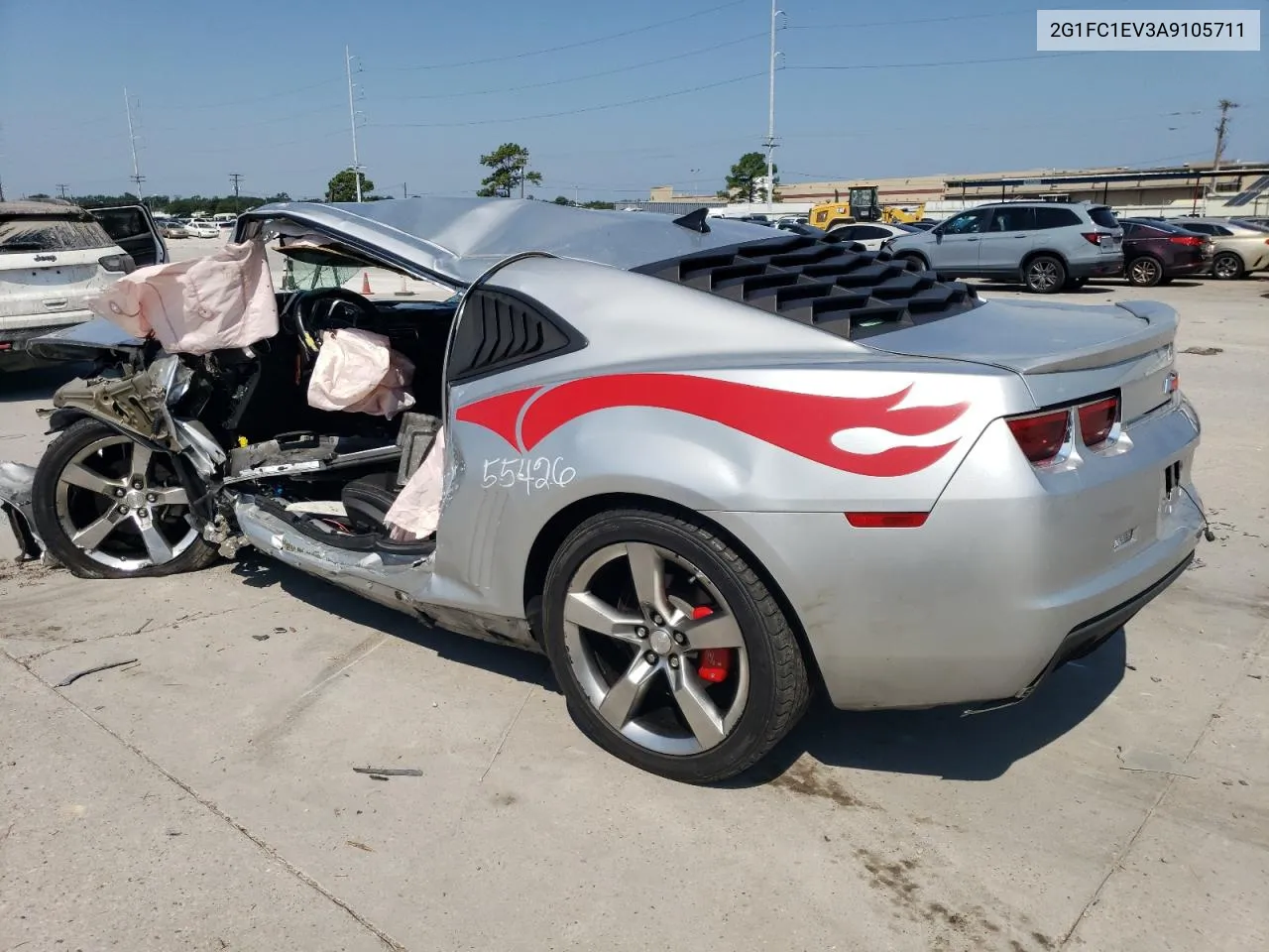 2010 Chevrolet Camaro Lt VIN: 2G1FC1EV3A9105711 Lot: 65385554