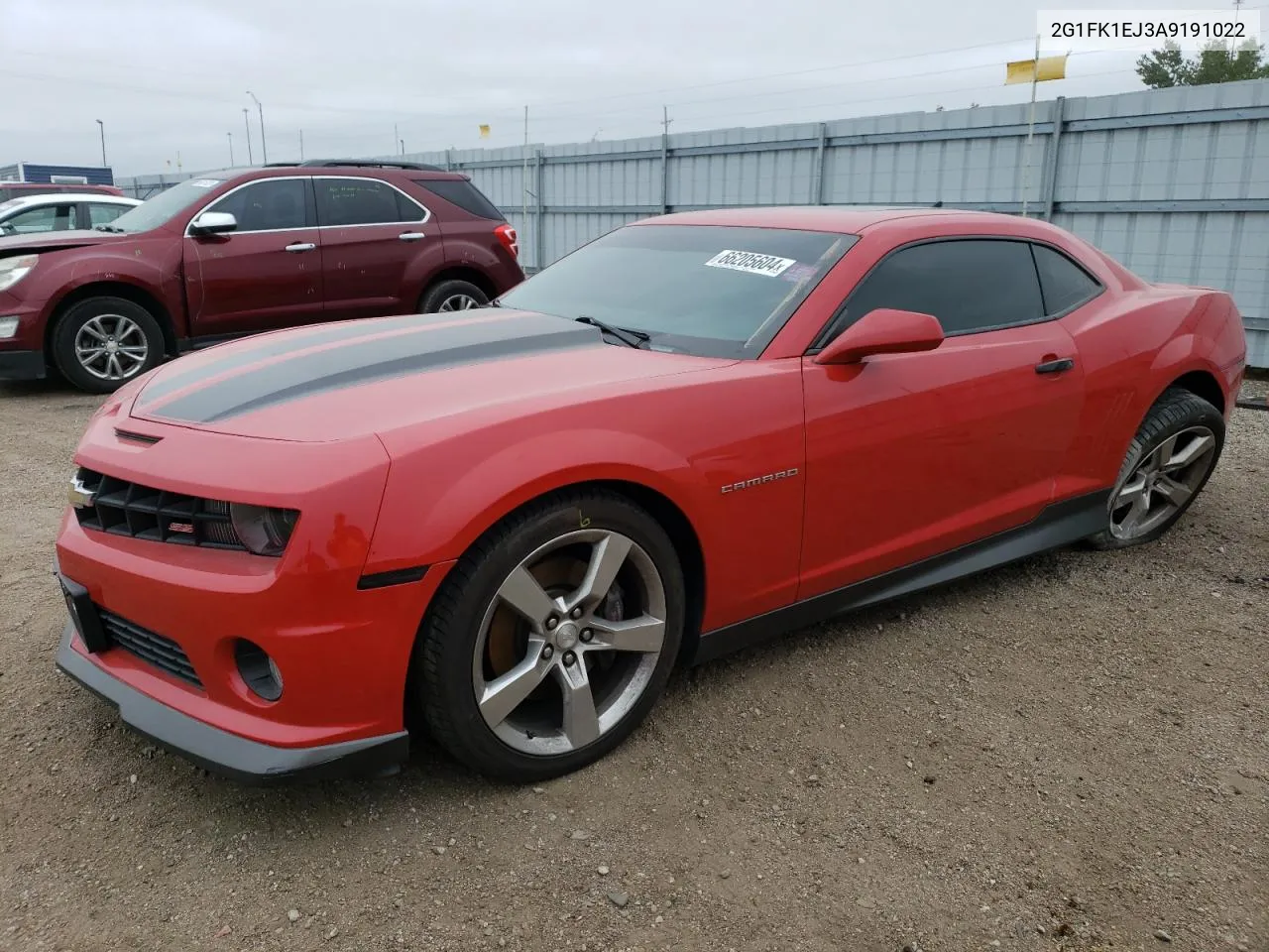 2010 Chevrolet Camaro Ss VIN: 2G1FK1EJ3A9191022 Lot: 66205604