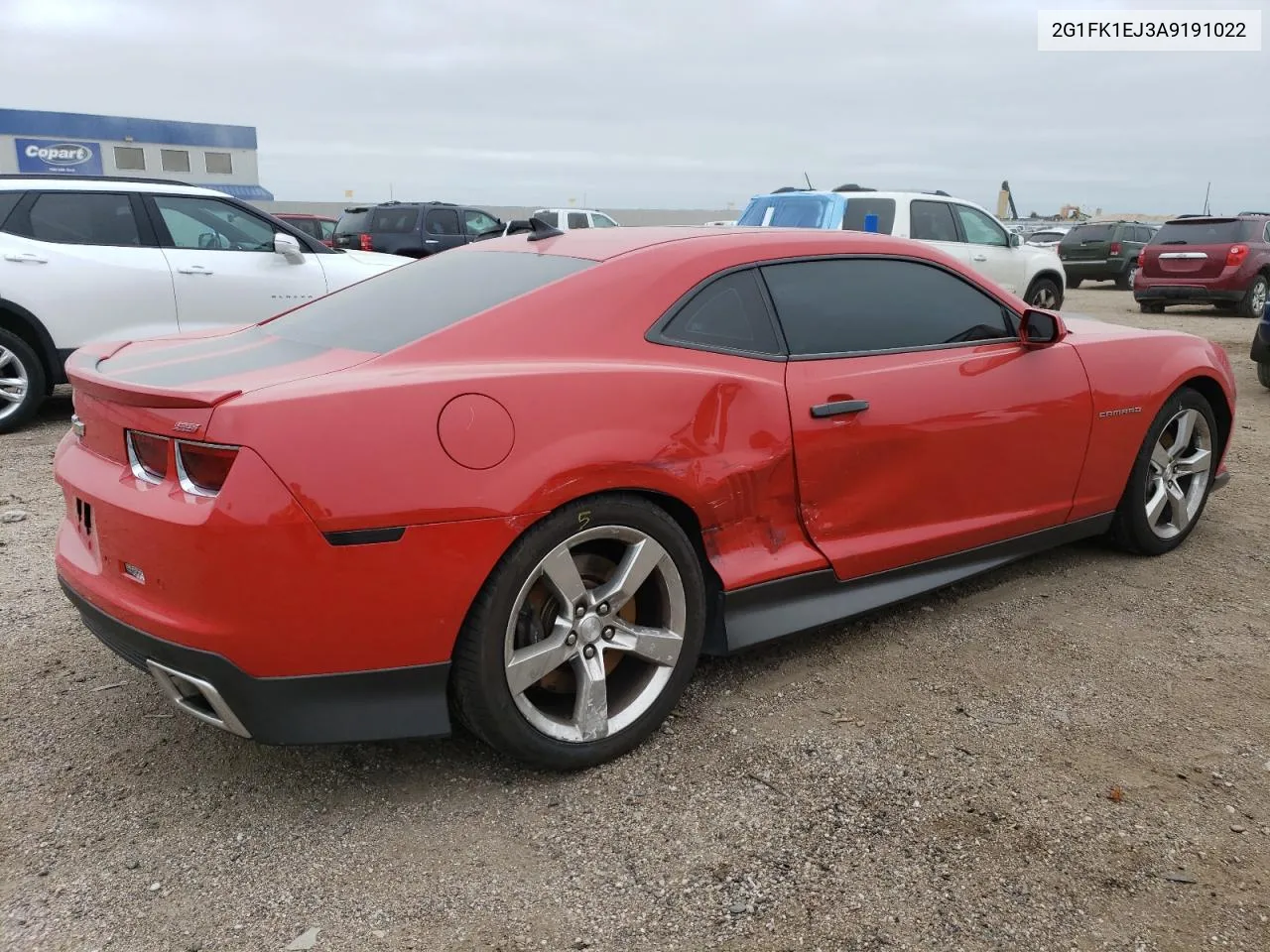 2010 Chevrolet Camaro Ss VIN: 2G1FK1EJ3A9191022 Lot: 66205604