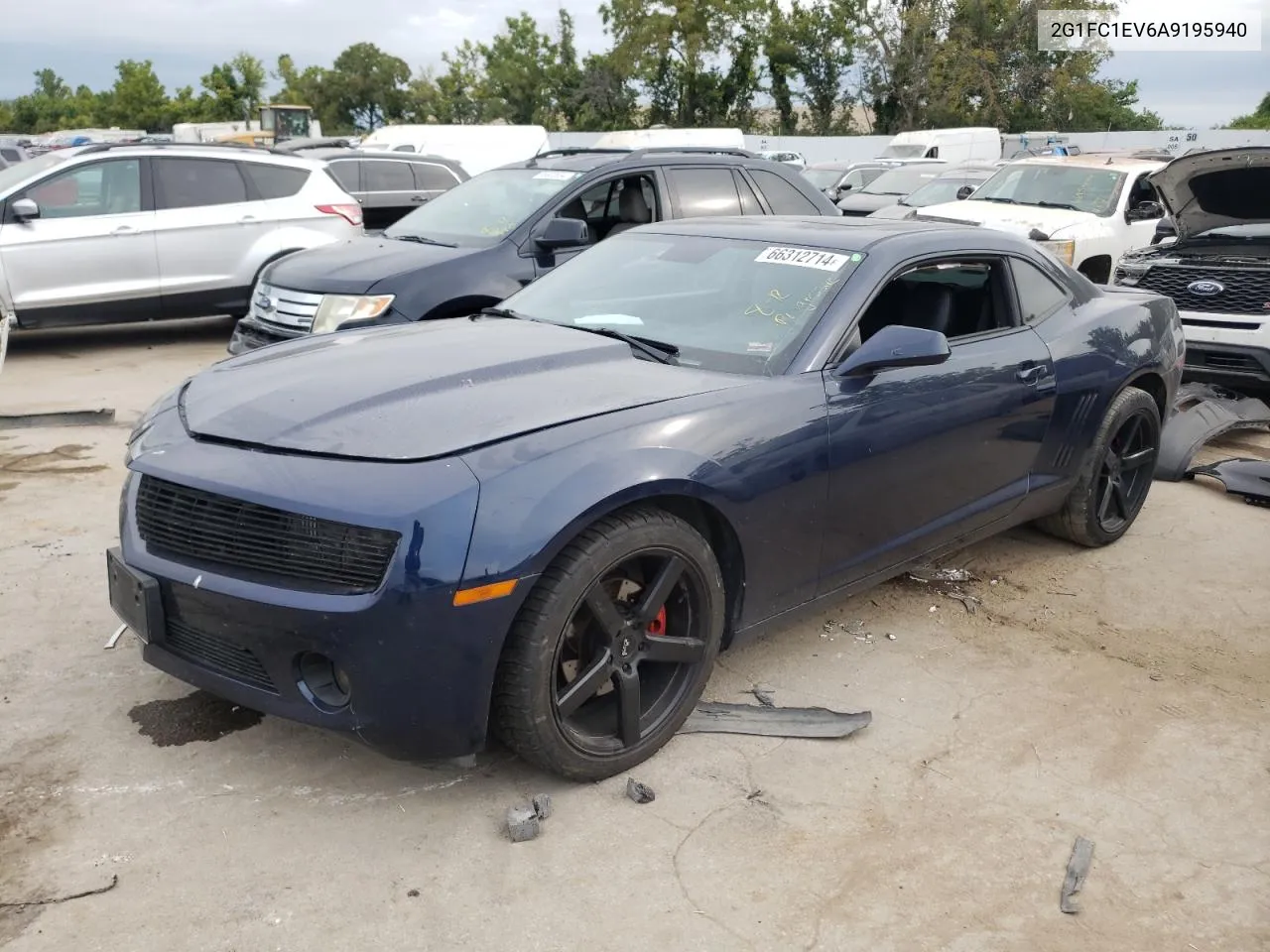 2010 Chevrolet Camaro Lt VIN: 2G1FC1EV6A9195940 Lot: 66312714