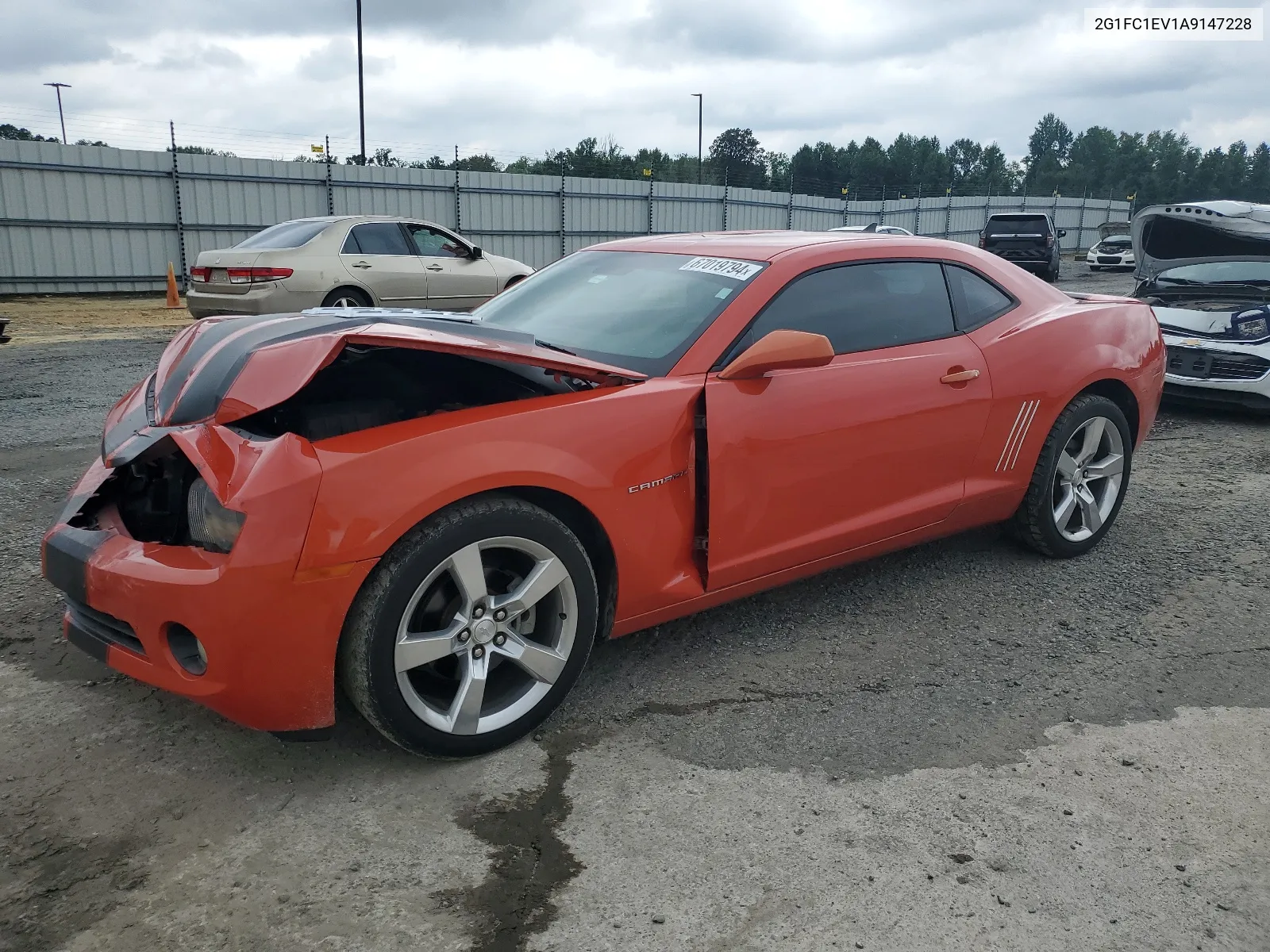 2G1FC1EV1A9147228 2010 Chevrolet Camaro Lt