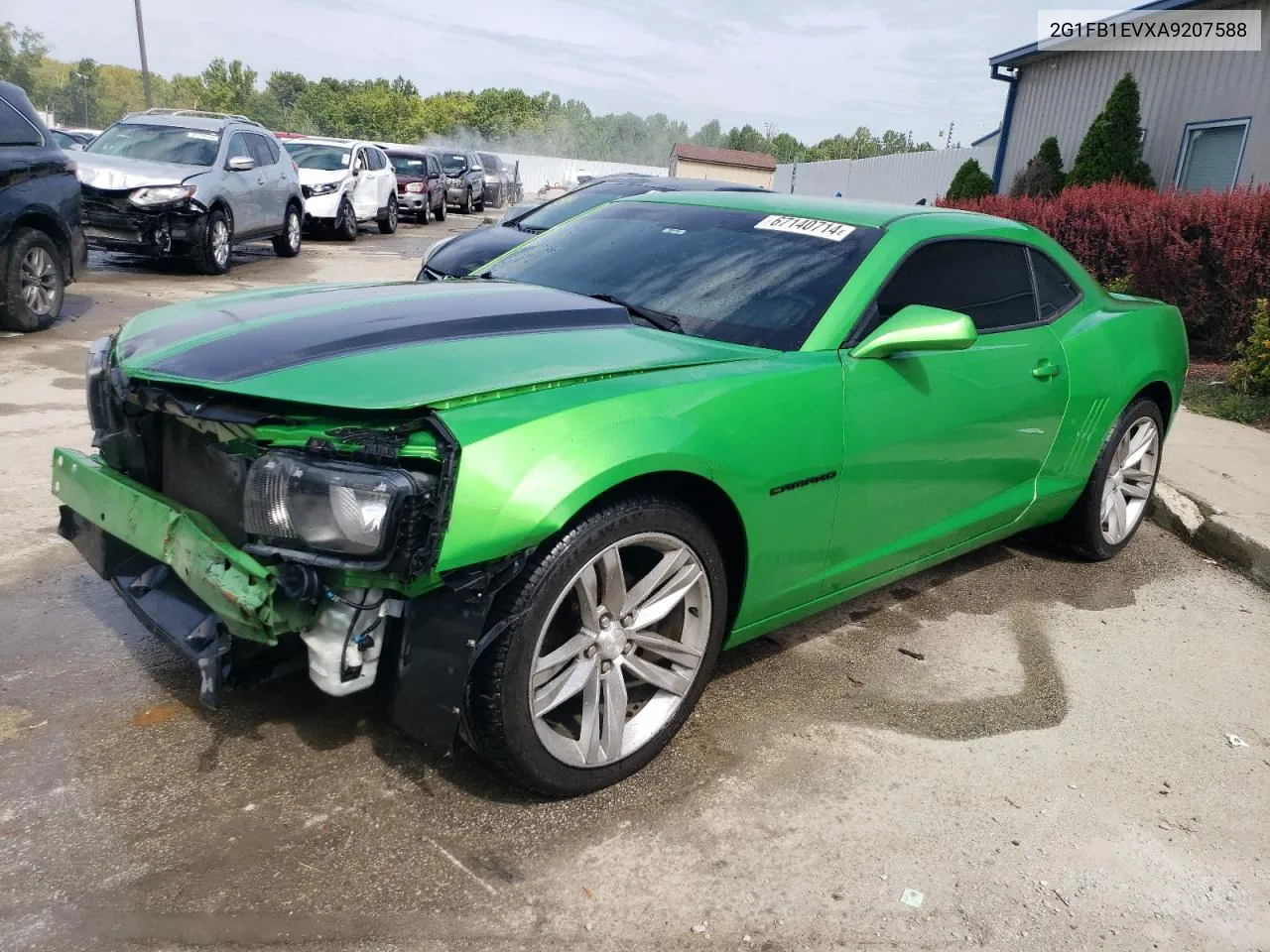 2010 Chevrolet Camaro Lt VIN: 2G1FB1EVXA9207588 Lot: 67140714