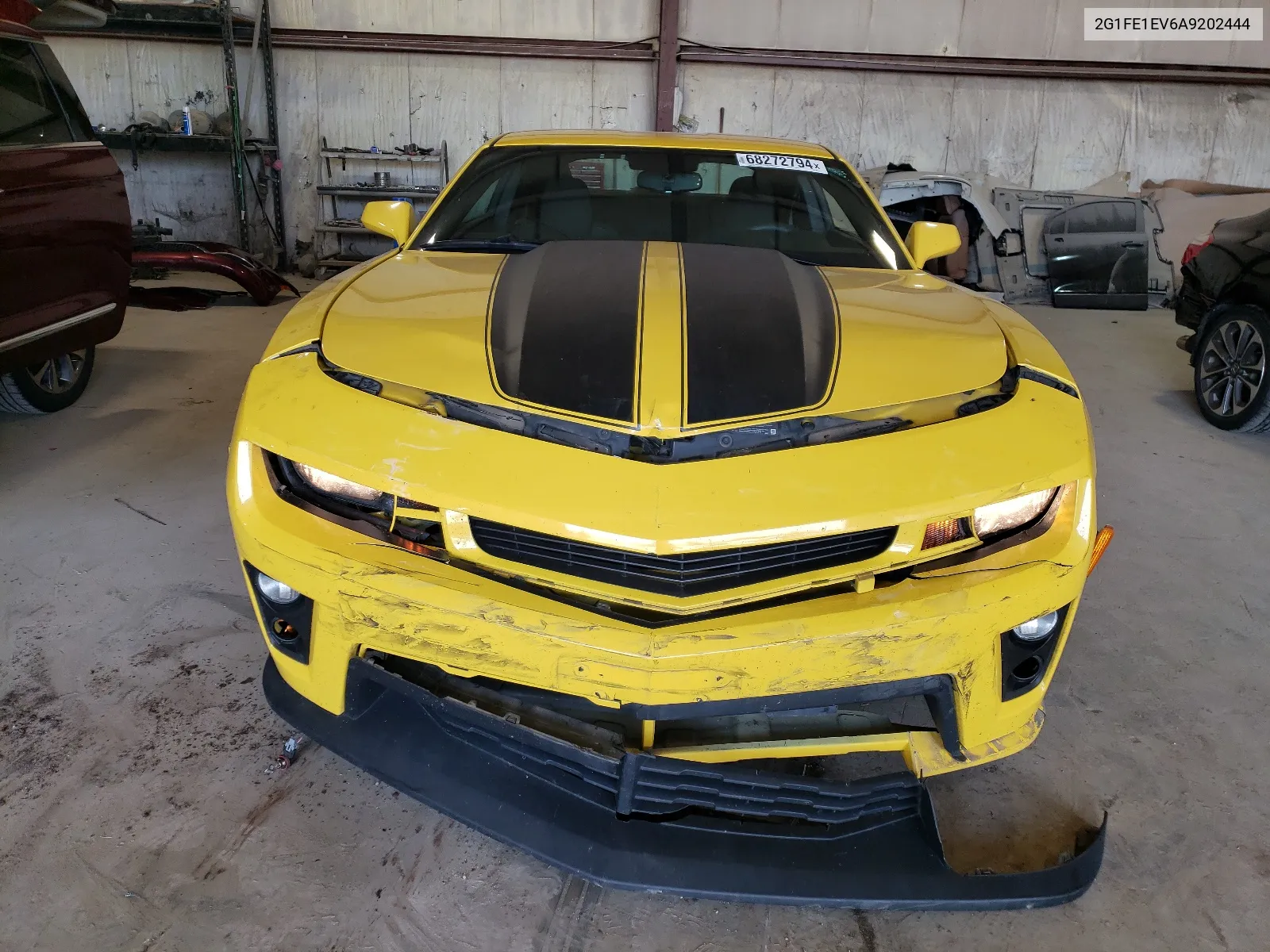 2010 Chevrolet Camaro Ls VIN: 2G1FE1EV6A9202444 Lot: 68272794