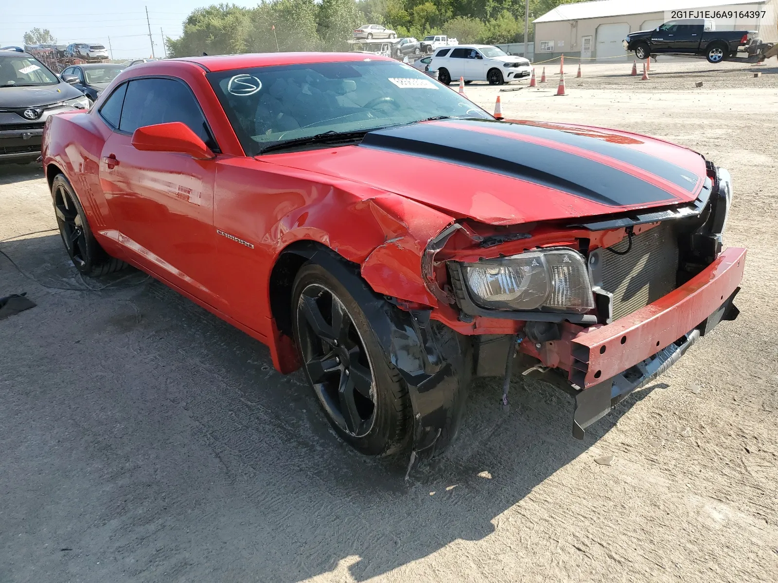 2G1FJ1EJ6A9164397 2010 Chevrolet Camaro Ss