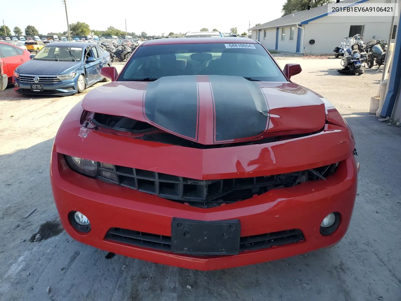 2010 Chevrolet Camaro Lt VIN: 2G1FB1EV6A9106421 Lot: 68810654